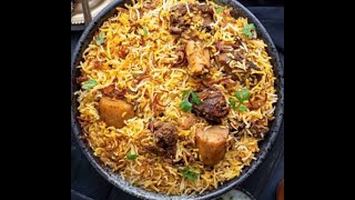 CHAR MINAR BIRYANI  RECIPES  How to make Ingredients [upl. by Aken]