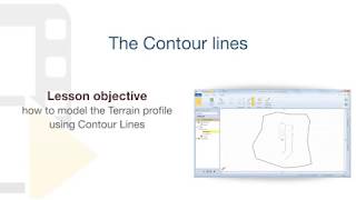 Edificius Tutorial  The Contour Lines  ACCA software [upl. by Estren]