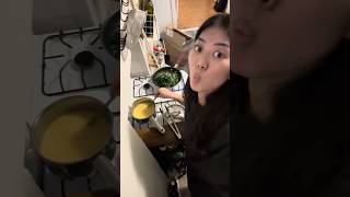 COME CHAOTICALLY COOK WITH ME shorts food vlog whatieatinaday cooking nyc [upl. by Anaher]