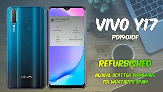 Vivo Y17 Refurbished Fix Spam WA Convert Global [upl. by Johathan618]