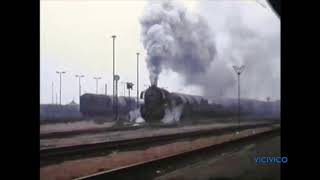 DDR 1978 Halberstadt Bahnhof Damals Dampflokomotiven im Einsatz [upl. by Inej]