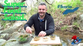 Longevity Secret Salad From Ikaria  7 Super Food Ingredients  DoStathi CookingInNature ENG SUB [upl. by Ellerehc954]