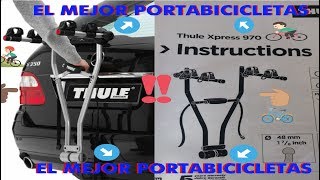 🚲 Como INSTALAR un PORTABICILETA  THULE XPRESS 970  🛠️ [upl. by Laurette]