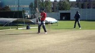 Kevin Pietersens amazing palti hit or switch hit shot  httpcooolcricketblogspotcom [upl. by Rexana]