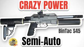 BinTac S45 • SEMIAUTO ULTRA POWER COMPACT AIR RIFLE [upl. by Valda]