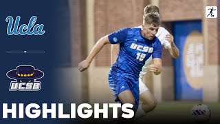 UCLA vs Santa Barbara  NCAA College Cup Soccer Championship  Highlights  November 21 2024 [upl. by Ecirehs450]