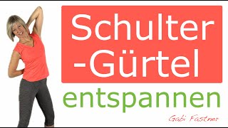 🍃15 min Nackenverspannungen lösen und schmerzfreier Schultergürtel  ohne Geräte im Stehen [upl. by Ecyar]