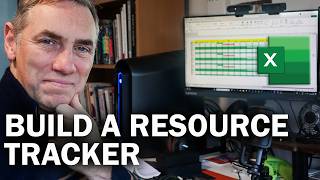 How to Build a Simple Resource Planner in Excel [upl. by Kilmarx465]