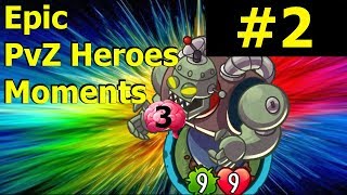 THE TURN 3 ZOMBOT  PvZ Heroes Highlights And Glitches 2 [upl. by Cleon]