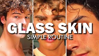 How To Get GLASS SKIN as a guy no bs guide [upl. by Folger]