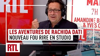 Jack Lang et les aventures de Rachida Dati  encore un fou rire en studio [upl. by Ahoufe]