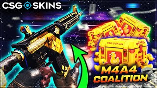 YENI M4A4 U SONUNDA CIKARDIM Csgoskins Promo Code 2024 [upl. by Davin]