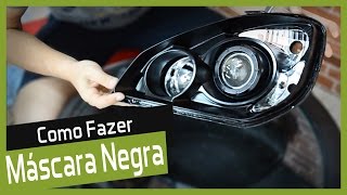 Como fazer a Instalação da Máscara Negra  Faça Você Mesmo  DIY [upl. by Eelinej749]