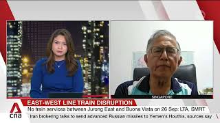 MRT EastWest line disruption Expert shares insights into what could have happened [upl. by Tjaden399]