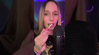 Угощу тебя помадой 😋 она тебе понравилась asmr асмр [upl. by Aihgn267]