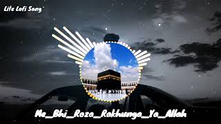 Me vi roja rakhunga ya allah taufeeq de Hindi new SlowedReverb song LoFi music [upl. by Westbrooke]