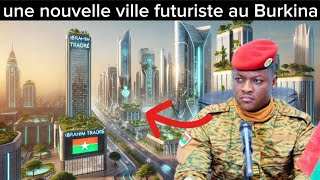 IBRAHIM TRAORÉ surprenant la CEDEO avec une ville futuriste incroyable business center au Burkina [upl. by Ahsinod]