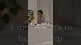 4 step night routine for restful sleep 🌙 [upl. by Hebner248]