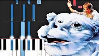 Stranger Things 3  The Never Ending Story Theme Piano Tutorial [upl. by Devin]