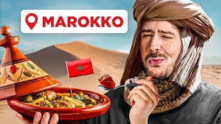 Ich esse ALLES in MAROKKO Marrakesch 🇲🇦 [upl. by Hallutama459]