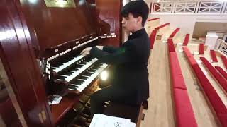 Widor Toccata at De Montfort Hall [upl. by Wiener474]