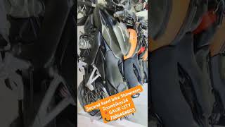 Second Hand Bike Showroom Gaur City NoidaDelhi Ncr zoombikes24 pulsar rs200 usedbikeshowroom [upl. by Inah46]