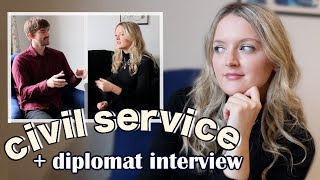 Civil Service Fast Stream Advice interview with a diplomat [upl. by Menken]