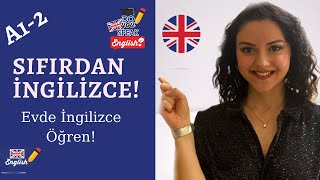 Başlangıç Seviyesi İngilizce DERS 1  Evde İngilizce Öğren [upl. by Auqinaj233]