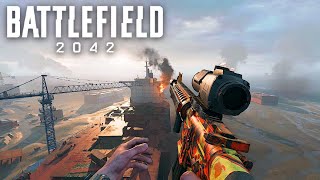 Battlefield 2042 129 Kills with the NO RECOIL M16A3  Battlefield 2042 no commentary gameplay [upl. by Hgieliak]