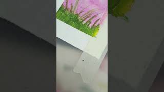 Tape PEELING  OIL PASTEL PAINTING  shorts asmr [upl. by Yatnwahs618]