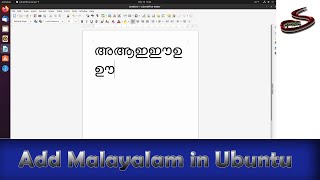 Add Malayalam in Ubuntu  Malayalam Keyboard Layout in Ubuntu [upl. by Tlevesor]