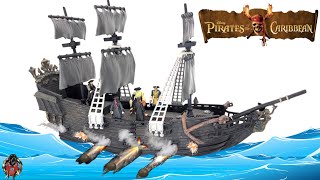 Pirates of the Caribbean At World’s Ends Pirate Armada Black Pearl  Shipwreck Cove Playset Review [upl. by Marijn]