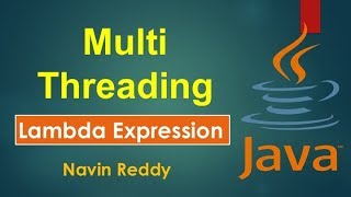 103 Java Tutorial  Multithreading  Lambda Expression [upl. by Noivaz]