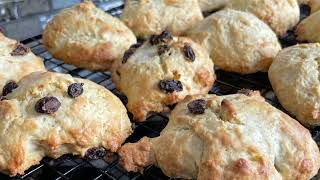 HOW TO MAKE ROCK BUNS  Rough cakes  Ghana rock buns [upl. by Roybn]