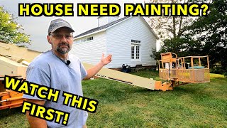 Blazing Fast Method For Painting Houses housepainting [upl. by Cohin]