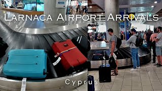 Larnaca Airport Arrivals Airside amp Landside  September 2023 [upl. by Jew881]