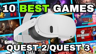 TOP 10 VR GAMES OF 2023 ON THE QUEST 2 amp QUEST 3 [upl. by Anehta727]