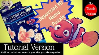 Bepuzzled 3D Puzzle Nemo No Words Tutorial Version [upl. by Frech44]