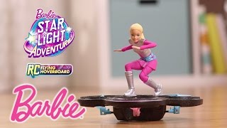 Barbie ™ Star Light Adventure Flying RC Hoverboarder  Star Light Adventure  Barbie [upl. by Ztnarf946]