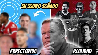 ESTE es el BARCELONA soñado de KOEMAN  en FIFA 22 [upl. by Penelope]