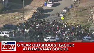 6yearold shoots teacher at elementary school in Virginia  LiveNOW from FOX [upl. by Janka21]