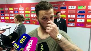 Interview Marko Arnautovic nach Österreich vs Schweden Video [upl. by Arej]