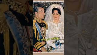 Farah Pahlavi wedding farahpahlavi iran wedding royalsfamily queen viralshorts music [upl. by Ecydnarb]