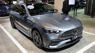 New MERCEDES CCLASS Estate 2022  FULL REVIEW exterior interior MBUX amp PRICE AMG Line [upl. by Eelymmij647]