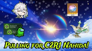 Pulling C2R1 Nahida For Keqing [upl. by Hartmann]