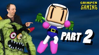 Grimpen Gaming  E8922  Bomberman Hero part 2  Lets play something we dont remember [upl. by Dyol218]