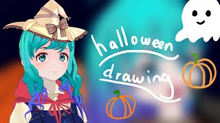 Spooky Drawing Time OOOooo [upl. by Zednanref]