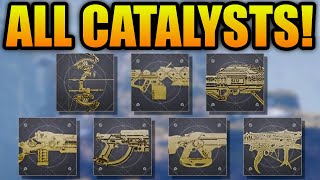 All Exotic Catalysts  How to Get Every Catalyst [upl. by Thomasina]