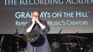 John Popper performs National Anthem at Grammys on the Hill [upl. by Jepum]