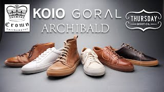 Top 5 sneakers made like boots  Thursday KOIO  more [upl. by Annet10]